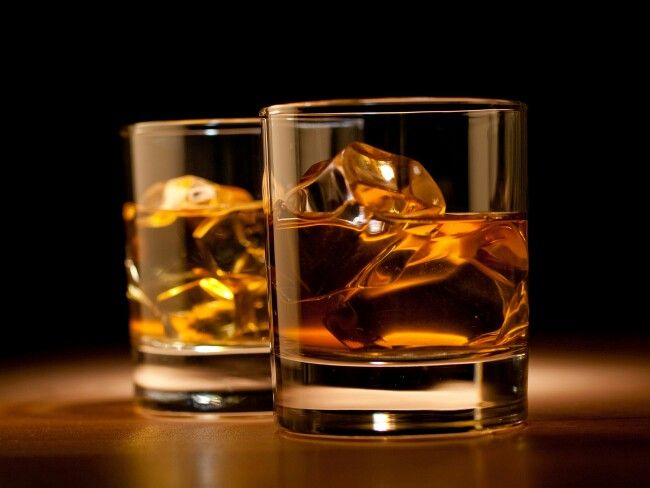 Whisky en las rocas