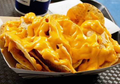 Nachos con queso